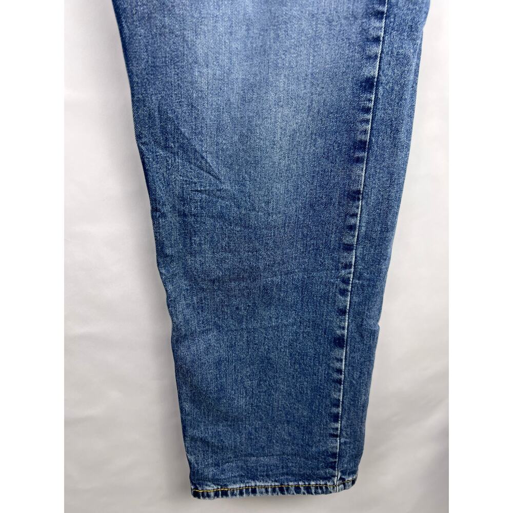 Levi’s 505 Regular Fit Blue Denim Jeans Straight Leg Classic Vintage - Picture 4 of 11